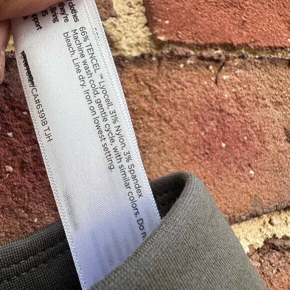 Eileen Fisher $198 washable flex ponte Stretch Tencel gray Ankle Pants M - Picture 12 of 16